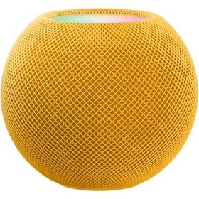 تصویر اسپیکر بلوتوثی اپل مدل HomePod Mini - زرد Apple HomePod mini Bluetooth Speaker