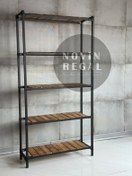 تصویر شلف ۵طبقه - مشکی 