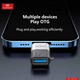 تصویر مبدل microusb به USB OTG مدل ET-OT73 