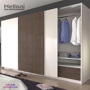 تصویر مکانیزم تاپ لاین روکار سه درب ملونی 