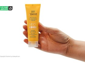 تصویر کرم ضد آفتاب سینره بی رنگ مناسب پوست معمولی تا خشک SPF60 Cinere SunScreen For Normal to Dry Skin SPF60 Cream 50ml