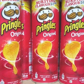 تصویر چیپس پرینگلز PRINGLES با طعم اورجینال PRINGLES chips with original taste 165 g