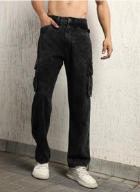 تصویر شلوار جین خاکستری مردانه برند hubberholme Men Grey Jeans