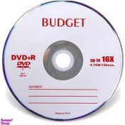 تصویر دی وی دی خام باجت (Budget) مدل DVD-R بسته 10 عددی 