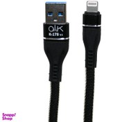 تصویر کابل تبدیل USB به Lightning اوآک (Oak) مدل K-178 به طول 1m 