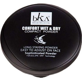 تصویر پنکیک دوکاره بکا مدل Wet & Dry شماره 402 bka Compact Powder Wet & Dry No.402