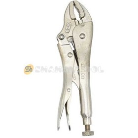 تصویر انبر قفلی اینکو “7 Ingco HCJLW0107 Ingco HCJLW0107 7inches Curved Jaw Locking plier