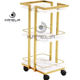 تصویر ترولی آرایشگاهی مدل kt200 Barber shop trolley