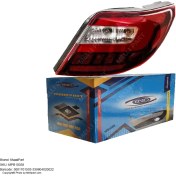 تصویر چراغ خطر عقب راست (سرنشین) کامل (با لامپ و LED) دنا پلاس کد 5001701503 - مادپارت (MaadPart) 