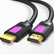 تصویر کابل HDMI 4K ورژن 2.0 لنشن مدل HH20 طول 50 سانتی متر 