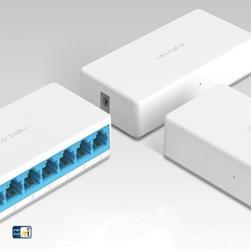 تصویر سوییچ ۸ پورت مرکوسیس مدل MS108 Mercusys MS108 8Port Switch