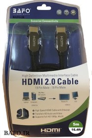 تصویر کابل HDMI بافو 5 متری ا HDMI bafo HDMI bafo