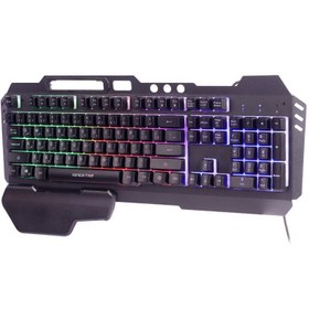 تصویر کیبورد گیمینگ کینگ استار مدل KB155G Kingstar KB155G Gaming Keyboard