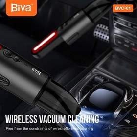 تصویر جارو شارژی ماشین بیوا Biva BVC-01 توان 70 وات 