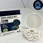 تصویر ست چند کاره دیتا و شارژ data cable set