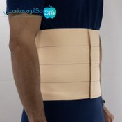 تصویر شکم بند قابل تنظیم پل دار سماطب سایز لارج کد ۴۰۱۶ sama-teb belly band Adjustable size L code 4016