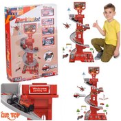 تصویر پارکینگ طبقاتی مدل آتشنشانی 