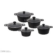 تصویر سرویس قابلمه 10 پارچه تکنو مدل دایموند 