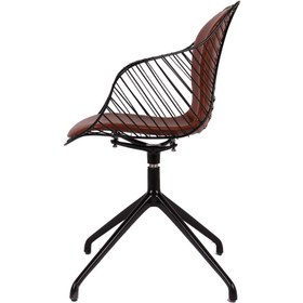 تصویر صندلی غذاخوری فلورنس استیل هامون Florence FL41-C Steel Hamoon Dining Chair