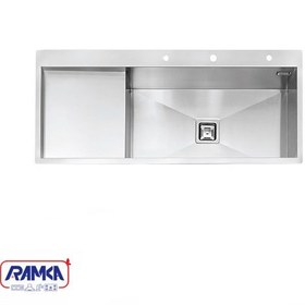 تصویر سینک ظرفشویی توکار ایلیا استیل مدل 6032 Ilya Steel built-in sink 6032