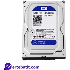 تصویر هارد دیسک دیجیتال مدل WD BLUE ظرفیت 500 گیگابایت 