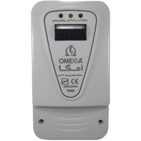 تصویر محافظ برق پشت کنتوری ترمینالی دیجیتال امگا Electric protector behind Omega digital terminal meter