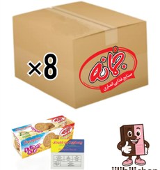 تصویر بیسکویت جو قهرمان ۷۰۰گرم ۸عددی جمانه Champion biscuit