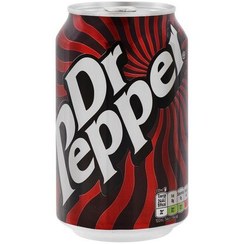 تصویر نوشابه دکتر پپر 330 میل Dr Pepper نوشابه کوکاکولا ساده یک عددی