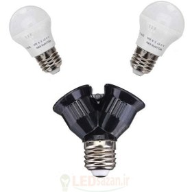 تصویر تبدیل سرپیچ ۱ به ۲ 