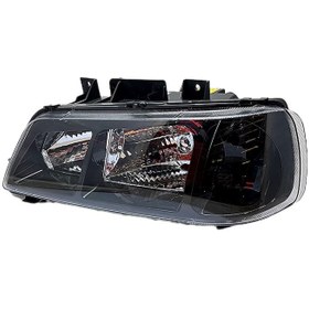 تصویر چراغ جلو اسپرت پژو ۴۰۵ طرح پارس مشکی 