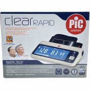 تصویر فشارسنج دیجیتالی پیک سلوشن Clear Rapid Pic Solution Blood Pressure Monitor Clear Rapid