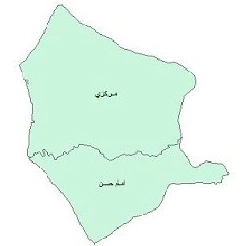 خرید و قیمت دانلود نقشه بخش های شهرستان دیلم | ترب