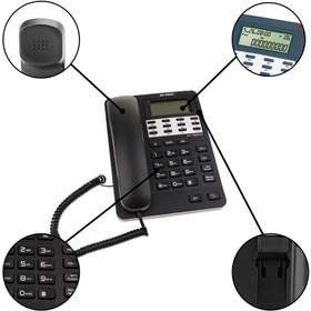 تصویر تلفن ناینک مدل KX-T882CID 