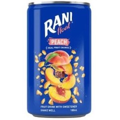 تصویر آبمیوه رانی هلو با تکه های میوه 180 میلی لیتر (باکس 24 عددی) 