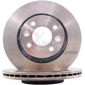 تصویر دیسک چرخ جلو ال90 رنو اصلی RENAULT Brake Disc 0670207802 FRONT L90