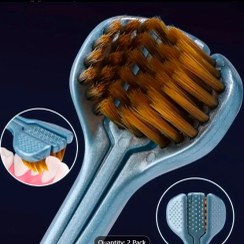 تصویر مسواک سه طرفه ام پتس 