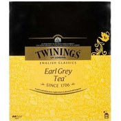تصویر چای سیاه کیسه‌ای کلاسیک ارل گری عصاره برگاموت توینینگز ۱۰۰ عددی ا - -