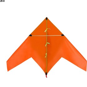 تصویر دلتا کایت تک رنگ نارنجی مدل M 