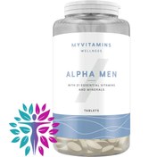 تصویر قرص مولتی ویتامین آلفا من مای ویتامینز بسته 240 عددی MYVITAMINS ALPHA MEN 240 TABLETS