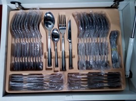 تصویر سرویس قاشق چنگال 130 پارچه 