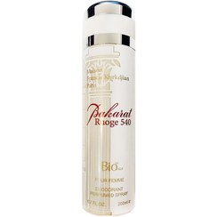 تصویر اسپری بدن زنانه مدل Bakarat Ruoge 540 حجم 200 میلی لیتر بیو استار Bio Star Bakarat Ruoge 540 Deodorant Spray For Women 200ml