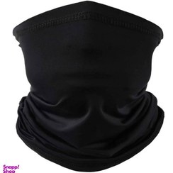 تصویر اسکارف ورزشی مشکی 