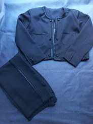 تصویر کت شلوار کرپ 