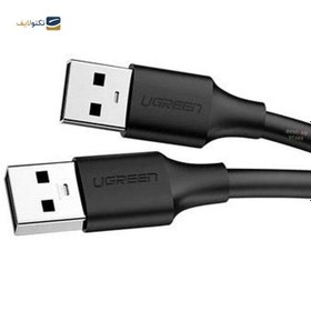 تصویر کابل تبدیل USB به USB یوگرین US102 مدل 30136 طول 3 متر ا UGREEN US102-30136 USB Link Cable 3m UGREEN US102-30136 USB Link Cable 3m