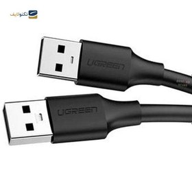 تصویر کابل تبدیل USB به USB یوگرین US102 مدل 10309 طول 1 متر UGREEN US102-10309 USB Link Cable 1m