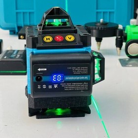 تصویر تراز لیزری چهار بعدی 40 متر ماکیتا Makita 4D Makita 4D four-dimensional laser level 40 meters