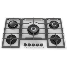 تصویر اجاق گاز شیشه ای آلتون مدل G525 سفید Alton G525W Glass Gas Stove White