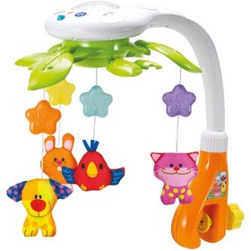 تصویر آویز تخت چراغدار موزیکال وین فان winfun Dream Pets Mobile, Multicoloured