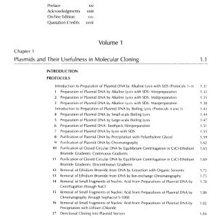 خرید و قیمت دانلود کتاب Molecular cloning : a laboratory manual 3rd ed ...