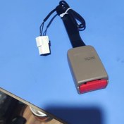 تصویر پریز کمربند میکرو سوئیچ دار405 پارس و سمند رنگ کرم 